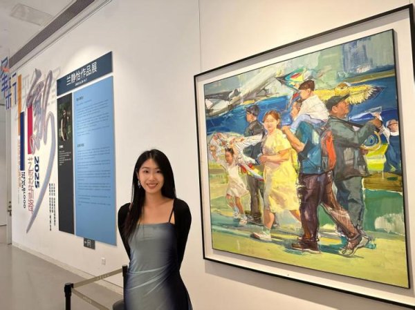 九鼎配资 “以家庭、自然与本土文化绘就生命诗篇” 青年艺术家兰静怡作品展亮相山东美术馆